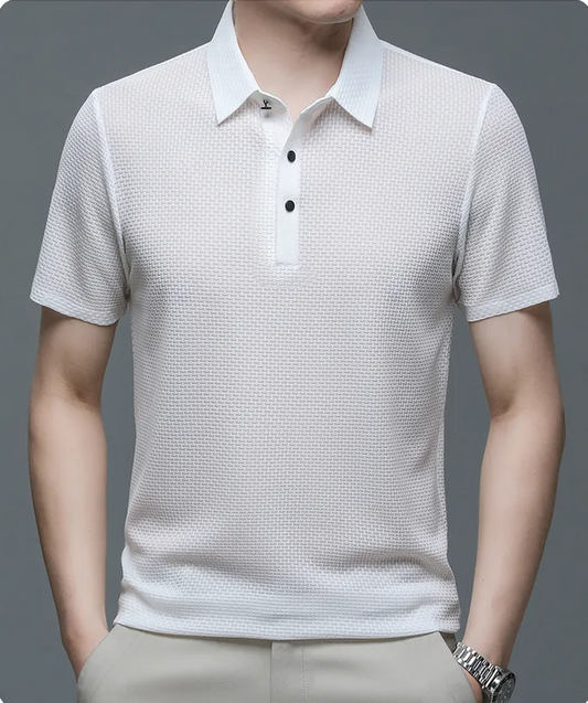 Polo texturé chic pour homme