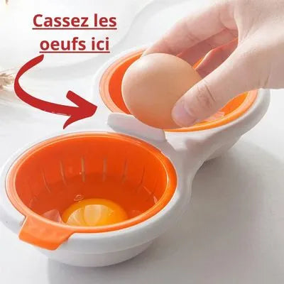 Moule en Silicone pour Œufs Pochés