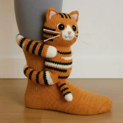 Chaussettes câlines animales