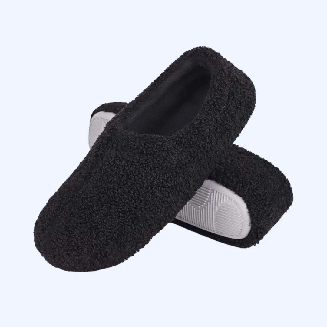 Mocassins cocooning à mémoire de forme