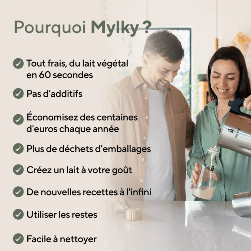 Appareil à lait végétal maison