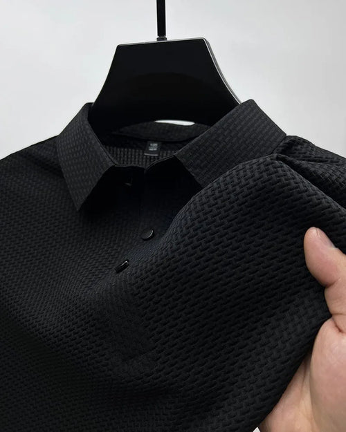 Polo premium structuré pour homme