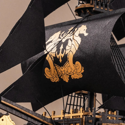 Piratenschiff Holzmodell