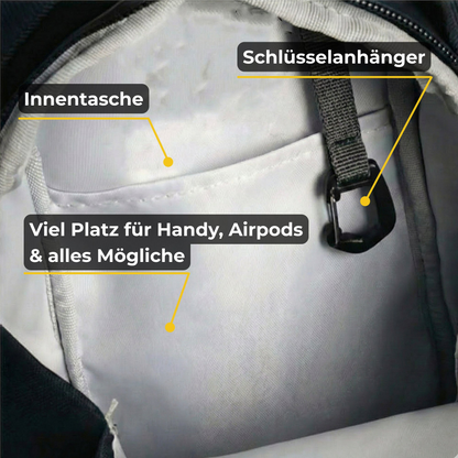 Kompakte Magnettasche für Flasche und Zubehör