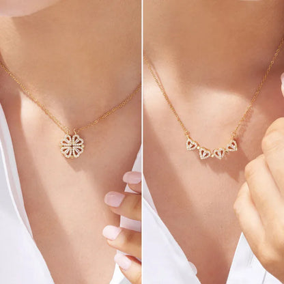 Collier pendentif raffiné doré