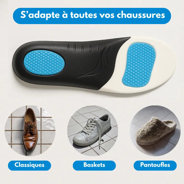 Semelles orthopédiques confort