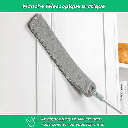 Plumeau télescopique ultra-plat