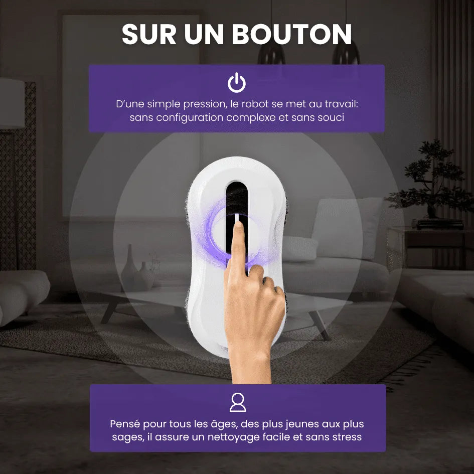 Essuie-vitres électrique sans fil