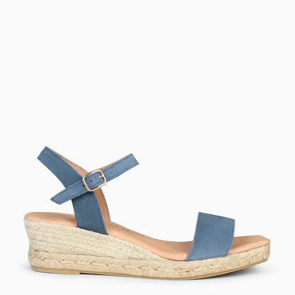 Sandales compensées femme