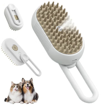 Brosse autonettoyante pour poils d’animaux