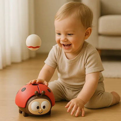 Jouet ballon coccinelle bébé