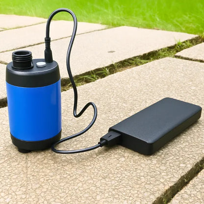 Pompe de Douche Camping Rechargeable