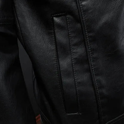Veste en cuir premium pour homme