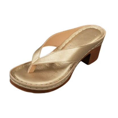 Sandales orthopédiques à talon