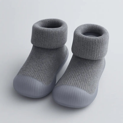 Chaussons bébé en coton épais