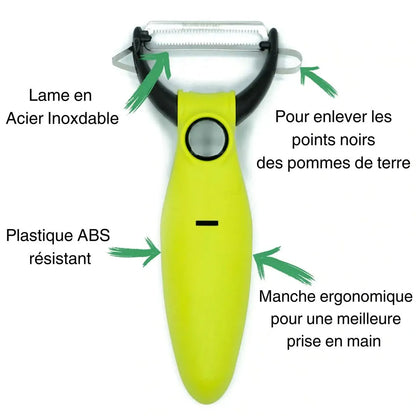 Éplucheur Rapide Multi-Lames