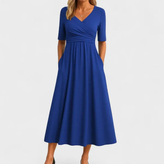 Élégante robe midi