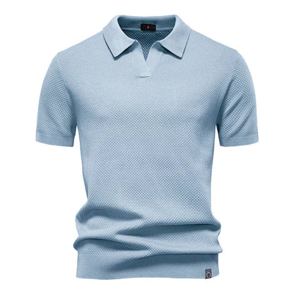Strukturiertes Poloshirt für Herren