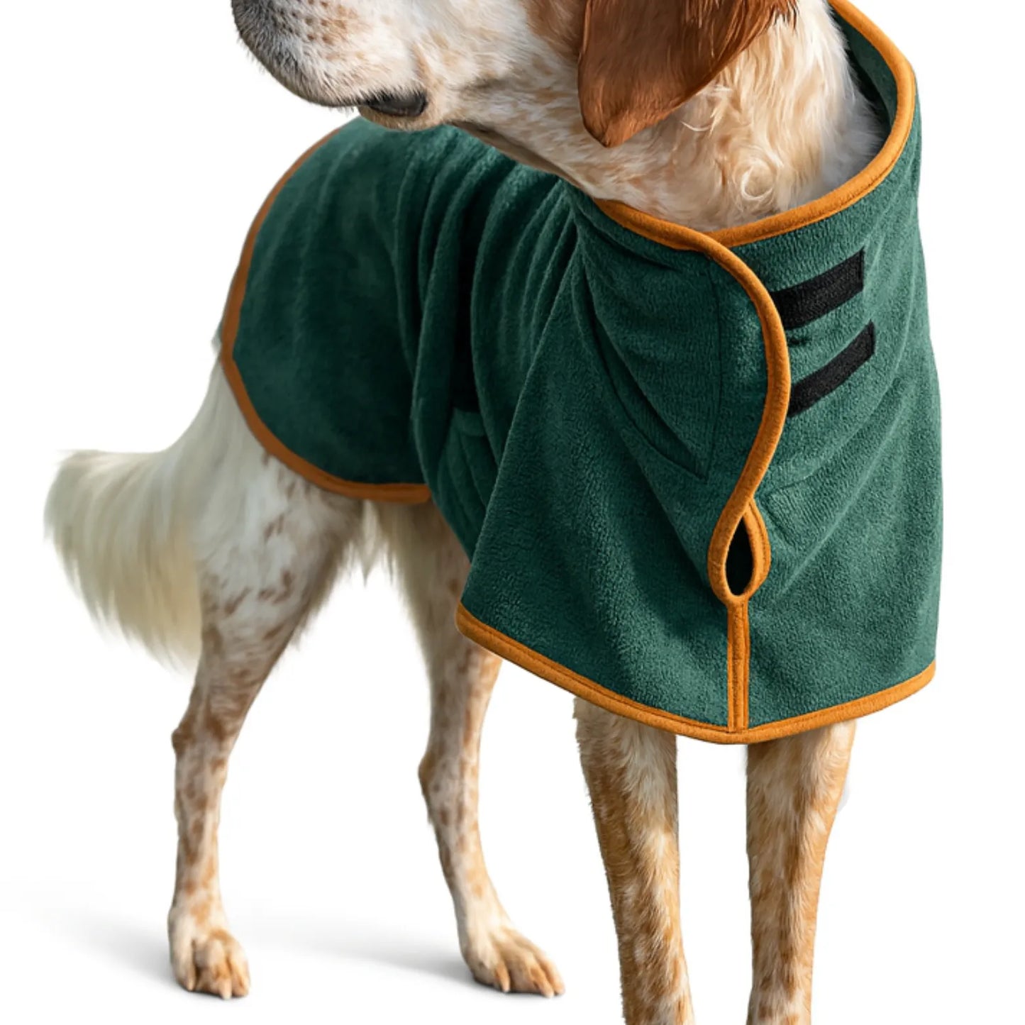 Trocknender Mantel für Hunde + Handtuch