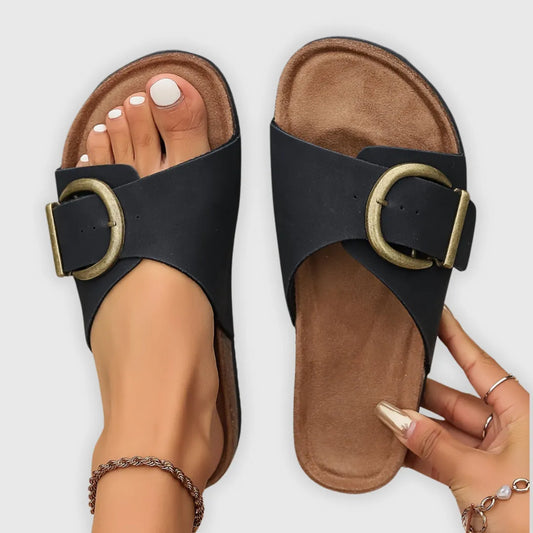Sandales plates confort femme