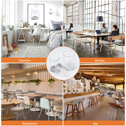 Protège-pieds en silicone pour chaises