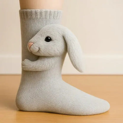 Chaussettes câlines animales