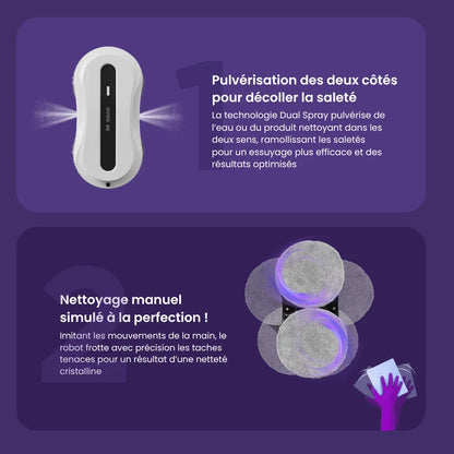 Essuie-vitres électrique sans fil