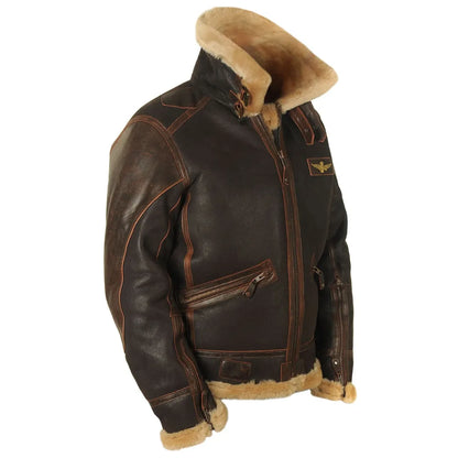 Blouson en cuir pour homme