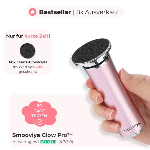Smooviya Glow Pro – Élimination douce & efficace des callosités