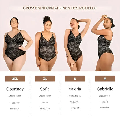 Body Shaper mit Spitze