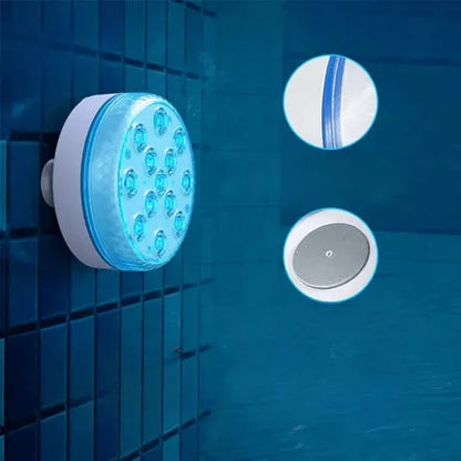 Lampes LED étanches multicolores