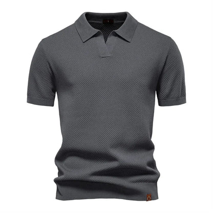 Strukturiertes Poloshirt für Herren