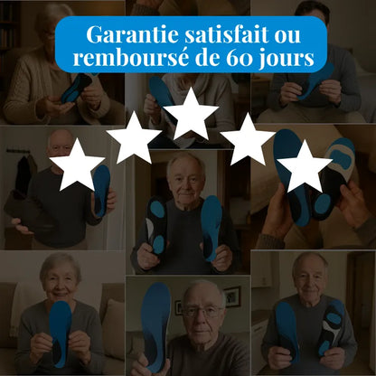 Semelles orthopédiques confort