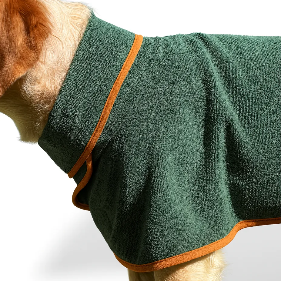 Trocknender Mantel für Hunde + Handtuch