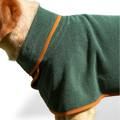 Trocknender Mantel für Hunde + Handtuch