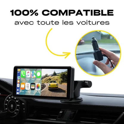 Écran Multimédia Universel Bluetooth pour Voiture – Compatible CarPlay & Android Auto