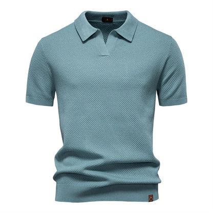 Strukturiertes Poloshirt für Herren