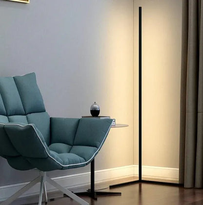 Lampe LED sur pied multicolore