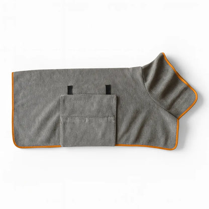Trocknender Mantel für Hunde + Handtuch