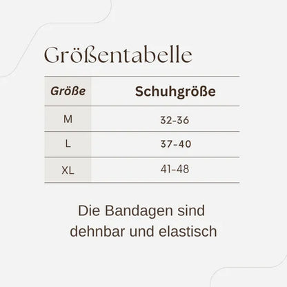 Kompressionsbandage für Sprunggelenk