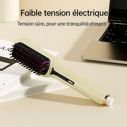 Brosse chauffante ionique