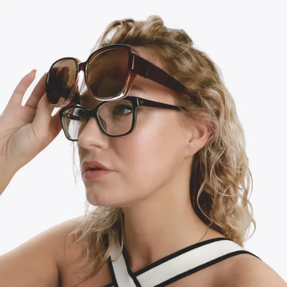 Lunettes de Soleil à Superposition