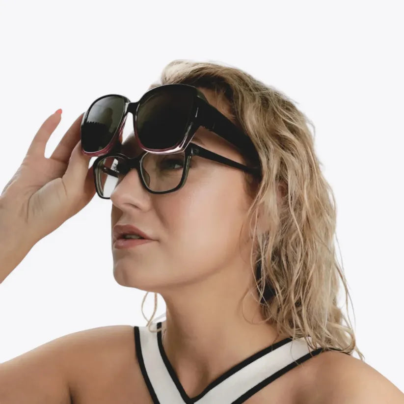 Lunettes de Soleil à Superposition