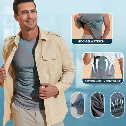 Formendes Herren-Unterhemd