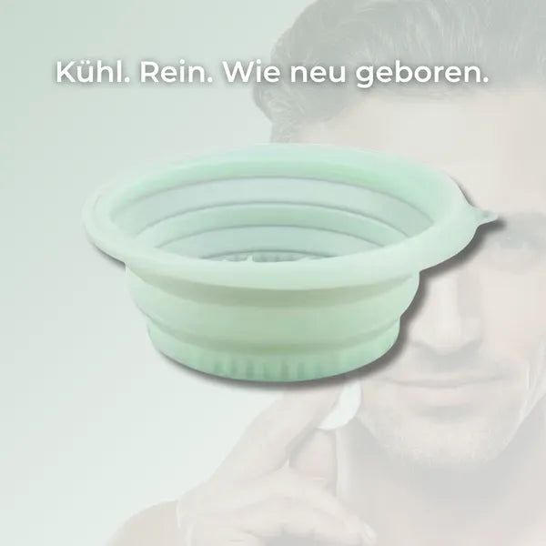 Bassin glacé pour le visage