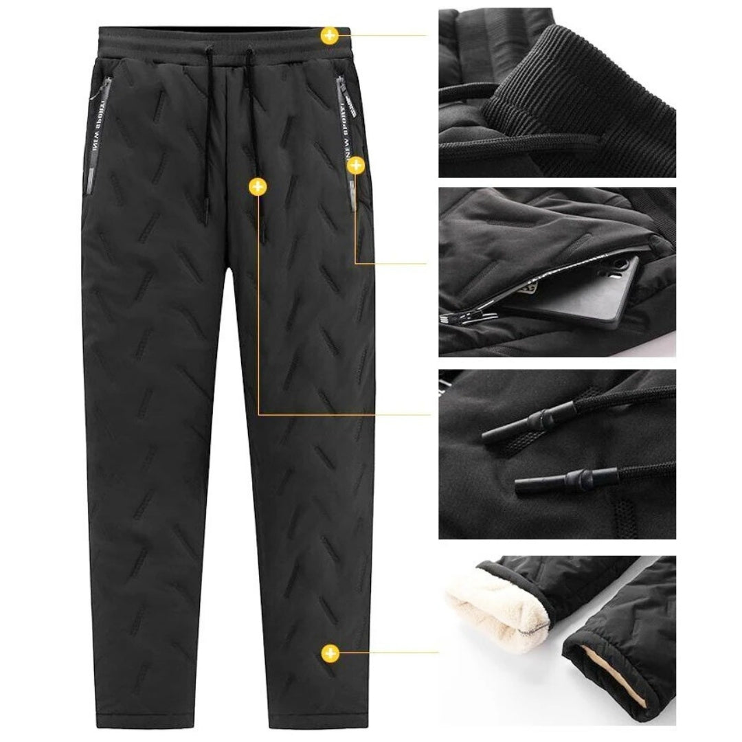 Pantalon thermique doublé