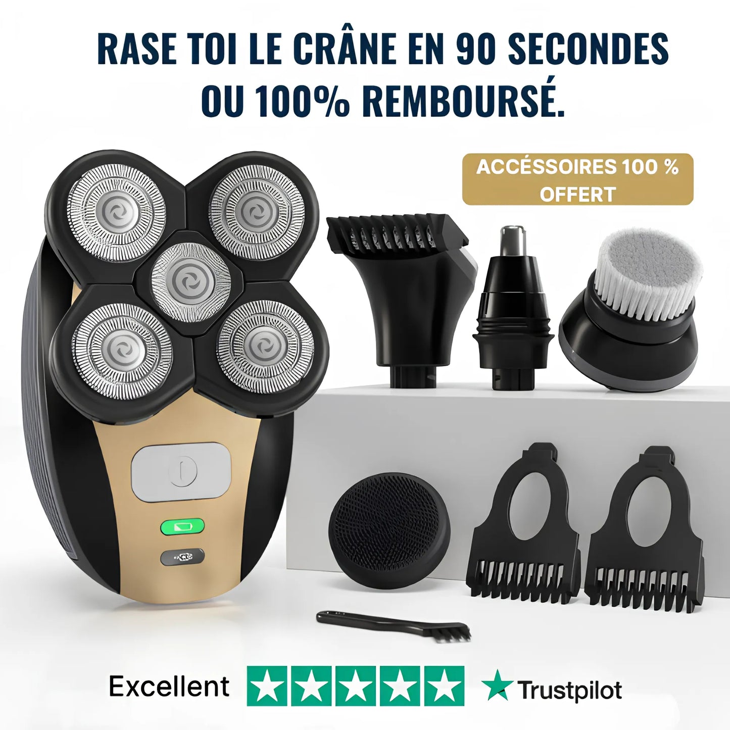 Rasoir électrique 5 en 1