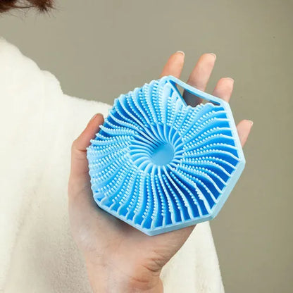 Brosse exfoliante en silicone