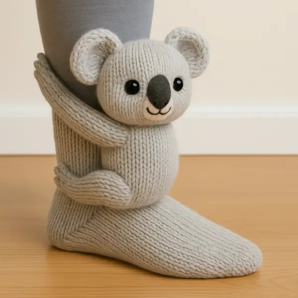 Chaussettes câlines animales
