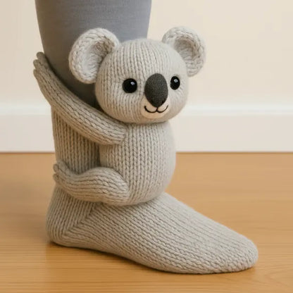 Chaussettes câlines animales